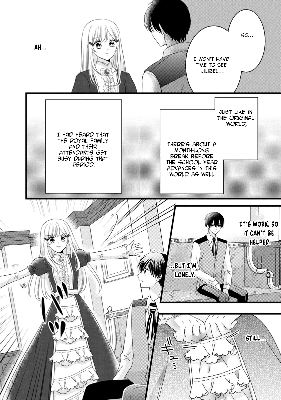 I’m Just a Background Character, Yet My Crush Whispers Love to Me! Chapter 11 Page 14